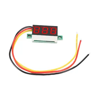 0.36-tolline Mini Pinge DC 0-100V 3-Wire Gauge Arvesti Hea Stabiilsus ja Kõrge Mõõtetäpsus Voltmeeter Monitor Tester