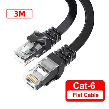 0,5 M 1 M 2 M 3 M Essager Etherneti Kaabel Lan Kaabel Cat6 10m UTP Cat 6 Splitter võrgukaabel RJ45 keerdpaar Patch Cord