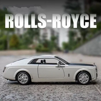 1:24 Rolls-Royce Sweptail Sulamist Auto Mudel Diecasts Metallist Mänguasi Sõidukite Auto Mudeli Simulatsiooni Kogumise Heli, Valgus Lasteasutused Kingitus 164046
