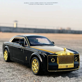 1:24 Rolls-Royce Sweptail Sulamist Auto Mudel Diecasts Metallist Mänguasi Sõidukite Auto Mudeli Simulatsiooni Kogumise Heli, Valgus Lasteasutused Kingitus