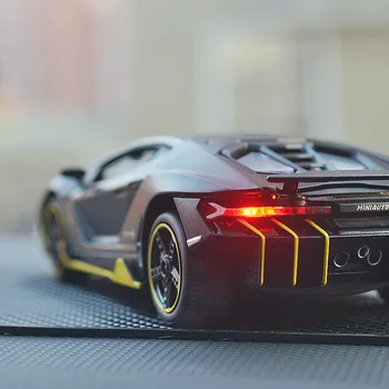 1:32 Simulatsiooni Lp770 Lamborghini Sportauto Sulamist Mudel Auto Mudel Teenetemärgi Tõmba Tagasi Mänguasi Miniatur Auto Poiss Kingitus Kogumine