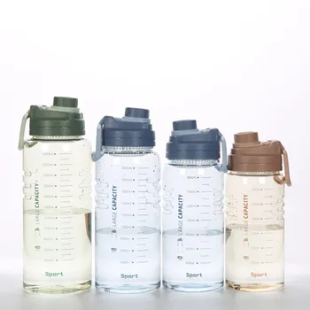 1,5 L 1.8 2.2 L L 2.6 L Sport Pudelid Joogivee Pudel Õled lekkimiskindlad Kann Kaanega Matkamine, Telkimine Plastikust BPA Vaba