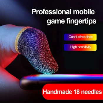 1/5tk Mängude Sõrme Varruka Mobile Ekraani Game Controller Sweatproof Kindad PUBG Mängude Sõrme Varruka Ekraani Touch Kindad