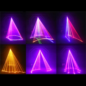 1.8 w 3d APP Serveri etapil Laser Valgust RGB värviline klubi partei sünnipäeva valgustus pulmad dj DMX Animatsiooni Skanner disco projek