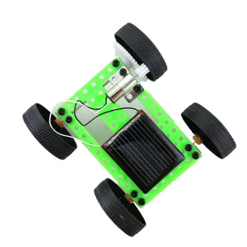 1 Komplekt Mini Solar Powered Mänguasjad Roheline Diy Auto Kit Laste Haridus Vidin Hobi Naljakas Laste Montessori Fidget Mänguasi, игрушки 35672