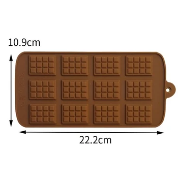 1 TK DIY Fondant Kook Vahendid Food Grade Silikoonist Mini Šokolaadi Kuju Hallituse Kook Hallituse Ice Mold Baking Pan Köök, Küpsetamine, Tööriist