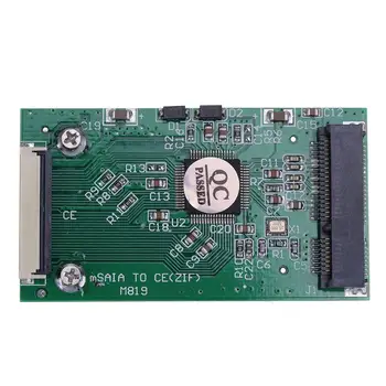 1 Tk Mini SATA mSATA PCI-E IPOD SSD 40 Pin-1.8 Tolli ZIF CE-Converter-Kaardi Toshiba jaoks Hitachi ZIF CE-HDD kõvaketas