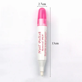 1 Tk Nail Art Korrektor Pen Kõrvaldada Vigu + 3 Näpunäiteid Uusim Küünelakk Korrektor Pen Cleaner Kustutada Maniküüri-Tööriistad 181515