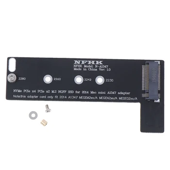 1 X Converter Kaardi Adapter Koos Kruvi PCI-Ex4 M. 2 NGFF NVME AHCI SSD Converter Kaardi Adaptermacbook Mini A1347 Hulgimüük