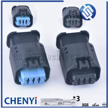 1 komplekt FCI 3 Pin emane Auto Electri veekindel traat rakmed plug connector E1 C4 1801178-1 1801178-2 eest, Peugeot, Citroen Renault 131289
