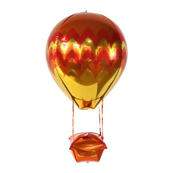 10/20/50tk Punane Sinine Hot Air Balloon Foolium Õhupallid Õnnelik Sünnipäeva Pulm Teenetemärgid Täispuhutav Heelium Globos Lapsed Mänguasjad