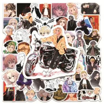 10/30/50tk Tokyo Revengers Anime Multikas Vinüül Kleebised PVC Veekindel Tähemärki Decal Kleebis Sülearvuti Kohver Mootorratas