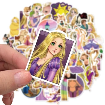 10/50tk Disney Rapunzel Kleebised Kitarr Pagasi Rula Kiiver Sülearvuti Kirjatarvete Karikatuurid Külmutatud Veekindel Stikers Kids Mänguasi