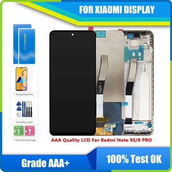 10-Touch AAA-Kvaliteediga LCD-Xiaomi Redmi Märkus 9S LCD Raami Kuvamine Ekraanil Redmi Lisa 9 Pro LCD Ekraan 6.67