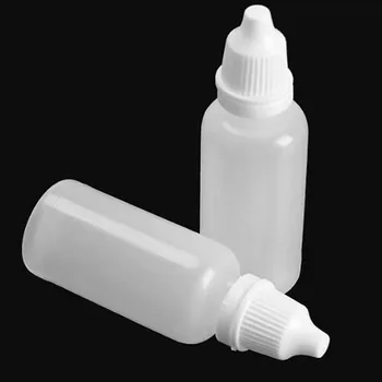 10 Tükki 30 Ml Tühjad Plast-Dropper Pudelid Lihtne Õlid silmatilgad Värvi Sisuliselt Konteiner Pudelid Läbi Valguse Solven D1E8