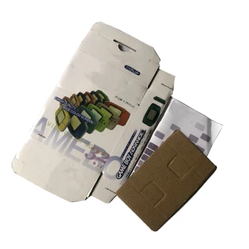 10 tk palju Paberi Töötleja Kehtestatud Mängukonsool Protector Kasti Papp-Pakendi Karp GameBoy Advance Mäng Tarvik 177922