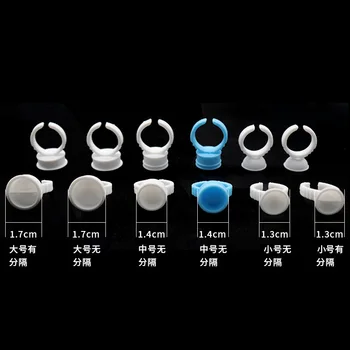 100 Tk/palju Ühekordsed Mütsid Microblading Roosa Rõngas Tätoveering Tint Cup Tätoveering Nõela Asjade Accessorie Meik Tätoveering Vahendid