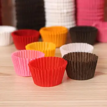 1000Pcs/pakk Mini Ümar kuju Paber Muffin Juhtudel Cupcake Kook Liner Küpsetamine Hallituse Bakeware Tegija Hallituse Plaat, Küpsetamine jõulukinke