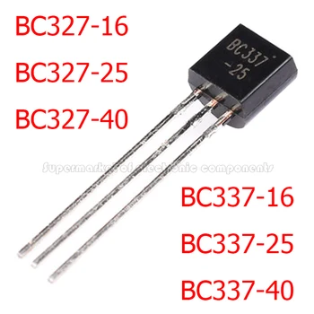 100TK BC327-16 BC327-25 BC327-40 BC337-16 BC337-25 BC337-40-92 BC327 BC337 Triode Transistori IC