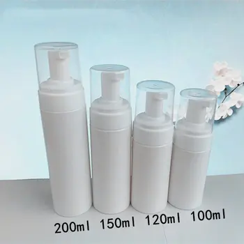 100ml Kaasaskantav Kerge Puhastite Mousse Pudel Tühi Korduvtäidetavaid Plastikust Pump Pudel Pudel Reisi Pot Vahuga Seep Vedel Vaht