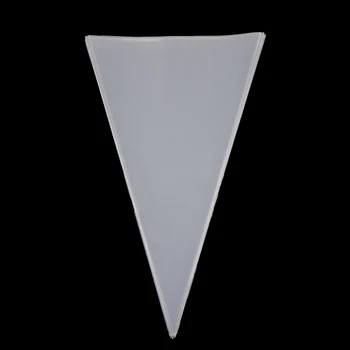100tk OPP läbipaistev kolmnurk kott läbipaistvast Plastikust Koonuse Kuju, Tsellofaani Läbipaistvad Kotid Komme Kott Kommi kilekotti