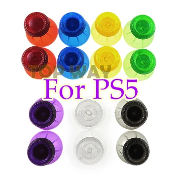 100tk Sony PS5 Playstation 5 Töötleja Thumbstick Katta Läbipaistva Selge 3D Analoog Juhtkangi Kinni Moodul Seene Kork
