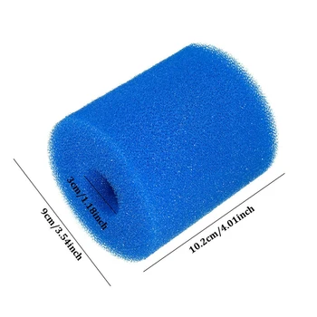 10TK Filter Sponge asendajaid Intex Tüüp H Pestav Korduvkasutatavad Bassein Tarvikud Filter Vaht Sponge Kassett