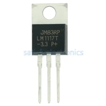 10TK LM1117T-3.3 LM1117-3.3 LM1117T 3.3 V TO220 LM uus originaal