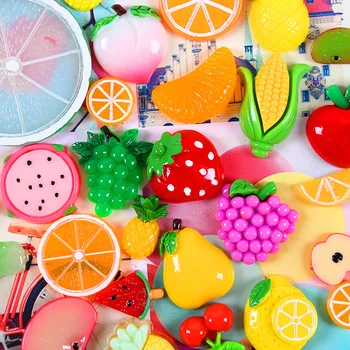 10TK/palju Kunstlike Toidu Lollipop Candy Decor Figuriin kivi ümber Mänguasjad Nukumaja/Miniatuurid DIY Telefoni Juhul Tarvikud Materjal 63433
