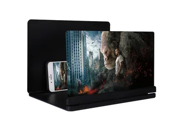 10X Mobiiltelefoni Ekraani Luup HD 3D Luup Kokkupandav Rõhk Fresneli läätsest