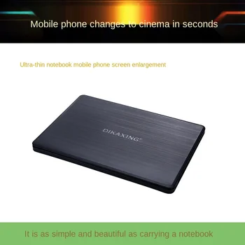 10X Mobiiltelefoni Ekraani Luup HD 3D Luup Kokkupandav Rõhk Fresneli läätsest