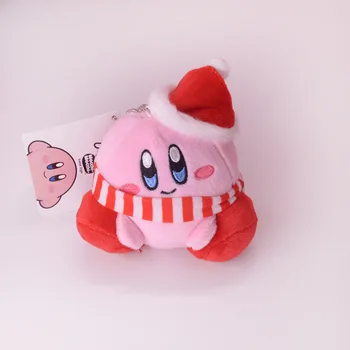 10cm Cartoon Star Kirby Seiklus Mäng Armas Palus Häid Jõule Milu Hirv Võtmehoidja Iseloomu Palus Nuku Lapsed Mänguasjad
