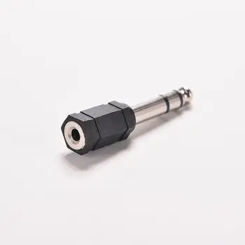 10tk 6,5 mm Topelt Heli 3,5 mm Audio Pistik Kõrvaklappide Adapter Standard Stereo Kõrvaklappide Pesa, Pesa 27921