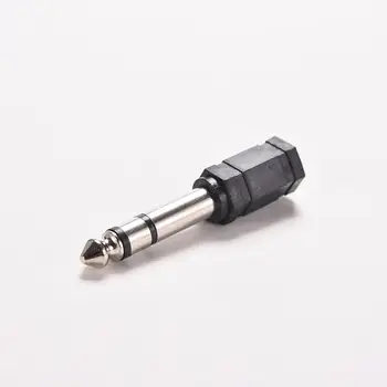 10tk 6,5 mm Topelt Heli 3,5 mm Audio Pistik Kõrvaklappide Adapter Standard Stereo Kõrvaklappide Pesa, Pesa
