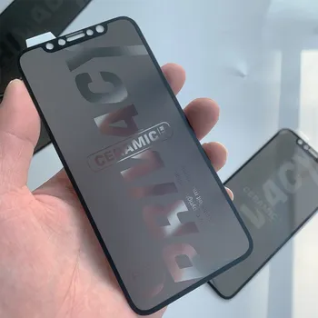 10tk Matt Pehme Keraamiline eraelu Puutumatuse Ekraani Kaitsed iPhone 11 12 Pro Max X XS XR 7 8 6S Plus SE 2020 Anti-spy kaitsekile