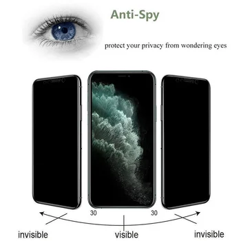 10tk Matt Pehme Keraamiline eraelu Puutumatuse Ekraani Kaitsed iPhone 11 12 Pro Max X XS XR 7 8 6S Plus SE 2020 Anti-spy kaitsekile