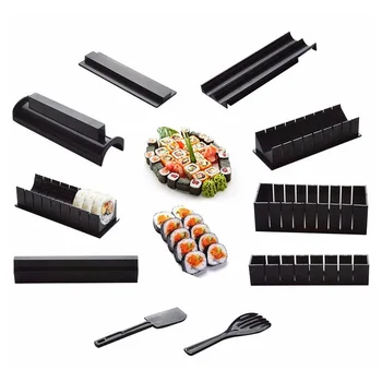 10tk Sushi Hallituse Riis Rulli Sushi Toiduvalmistamis Köök DIY Tööriistad Bento Mugav Jaapani Riisi Palli Kook Tarvikud
