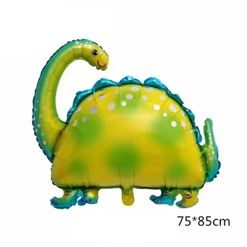 10tk Suur Dinosaurus Õhupallid jaoks Sünnipäeva Asjade Lapsed Klassikaline Mänguasi, Türannosaurus Velociraptor Triceratops Mylar Õhupallid 173638