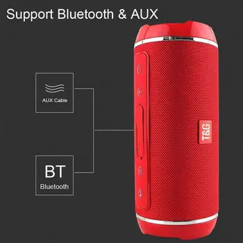 10w Juhtmevaba Bluetooth Kõlar Veekindel Stereo, Bass USB/TF/MP3 AUX Kaasaskantav Pleier