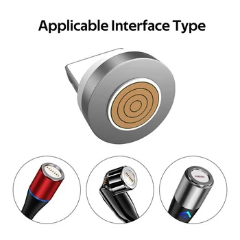 12. Ring Magnetic plug Kaabel iPhone Tüüp C Micro-USB-C Pistikud Kiire Laadimise Adapter Telefoni Microusb Tüüp-C Magnetic Plug 172875