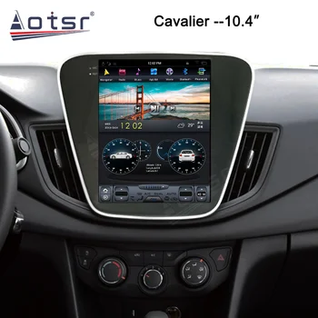 128G Tesla Ekraani Multimedia Stereo Android 9 Mängija Puhul Chevrolet Cavalier 2016 2017 2018 GPS Navigatsiooni Audio Raadio juhtseade