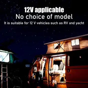 12V 20 LED RV Camper Haagise Varikatus Kerge Mere Caravan Seest Camping Lamp Nr Kiirguse Kõrge Ja Madala Temperatuuri Vastupidavus