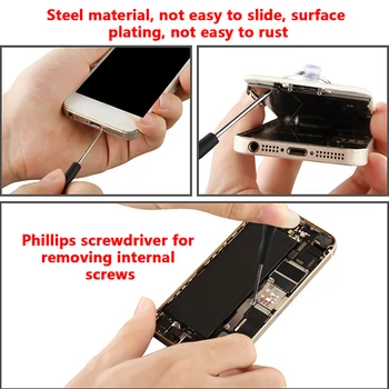 12tk/Pakk Mini Multi-Function Täppis-Kruvikeeraja Komplekt Magnet Kruvikeeraja iPhone Huawei Nutitelefoni Tablett Repair Tööriistad