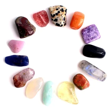 14 Liiki Crystal Poleeritud Mini Kukkunud Kivi Värvikas Rock Kvarts-Ametüst Gemstone Kiibid Crystal Reiki Tšakra Home Decor