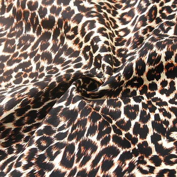 140cm Lai Puuvillane Riie Seksikas Leopard Printida Segast jaoks Lapiga Puuvilla Kangas Õmblemise Tarvikud Rõivas Kudede Materjal