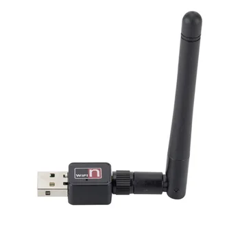 150 M ja Stabiilne Traadita USB-Eemaldatav Pikk Vahemik Tundlik Lihtne Kohaldada Võrgu Kaart Mini Dongle Vastuvõtja Antenniga Wifi Adapter Kodu 123217