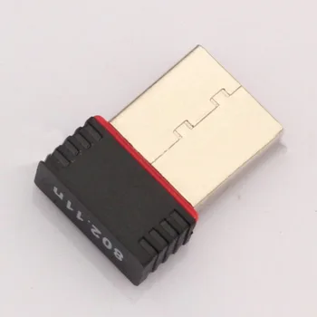 150Mbps 150M Mini USB WiFi Traadita Adapter, Network LAN Card 802.11 n/g/b STBC Toetab Laiendatud Valik