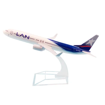 16cm Sulam, Metall Õhu Tšiili Lan Airlines Boeing 737 B737 Airways Lennuk Mudel Lennuk Diecast Õhusõiduki Kingitus