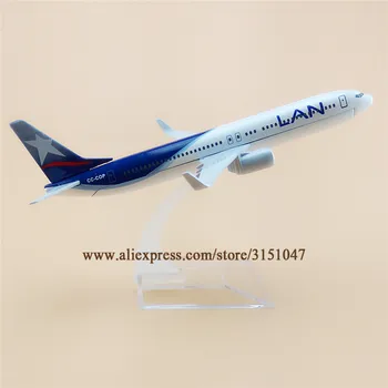 16cm Sulam, Metall Õhu Tšiili Lan Airlines Boeing 737 B737 Airways Lennuk Mudel Lennuk Diecast Õhusõiduki Kingitus