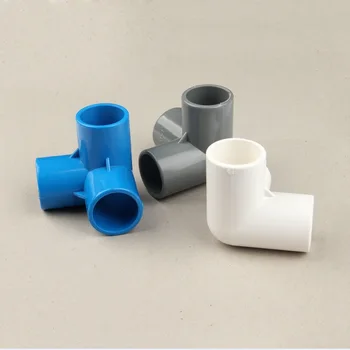 16pcs Plastikust 20mm PVC Voolik Tee Pesa 3-Way Ühine Aed Niisutus, Jootmine Toru Adapter Toru Osad Tööriistad